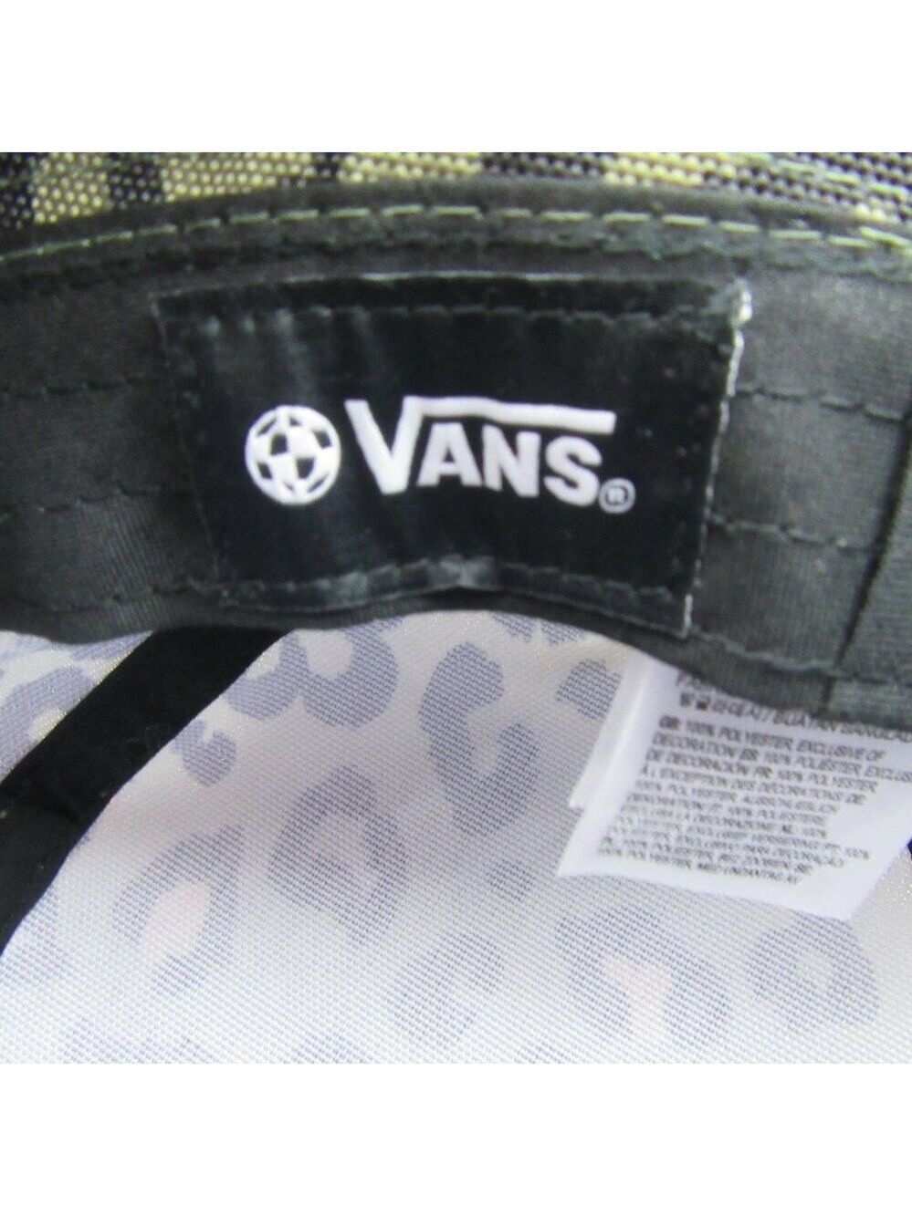 Vans Hankley Animal Print Bucket Hat Women's Size S/M NEW - Picture 10 of 12
